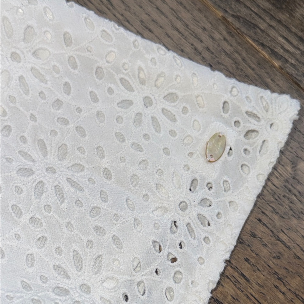 Elegant White Eyelet baby Dress 18-24 2T tartine et chocolat NWT spring easter - Picture 4 of 7